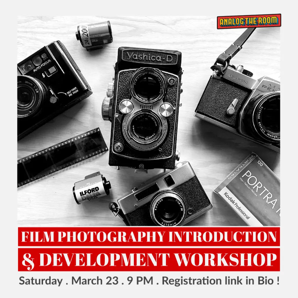 Film Photography Introduction & Development Workshop - ورشة عمل تصوير فوتوجرافى