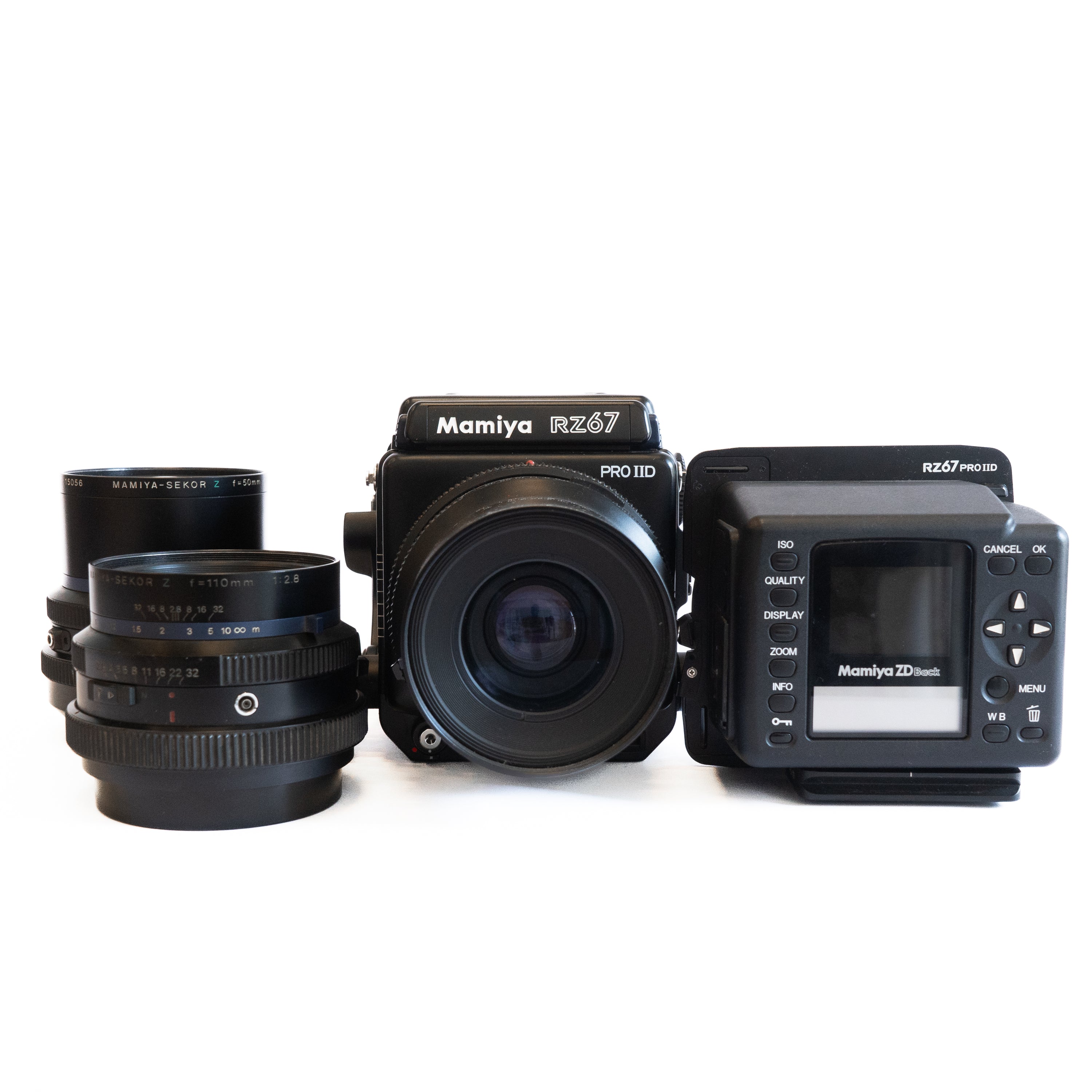 Mamiya RZ67 Pro IID KIT MINT 50mm, 90mm And 110mm