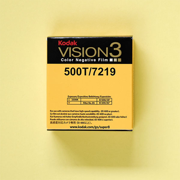 Kodak Vision3 500T - Color Negative Super 8 Film