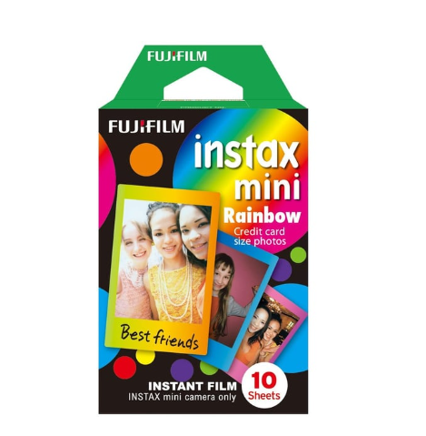 Fujifilm Instax Mini film Rainbow Edition