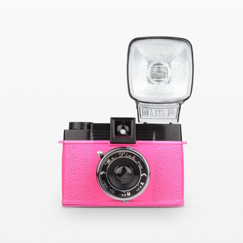 Diana F+ Camera & Flash Mr. Pink