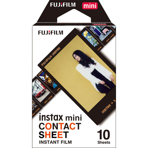 Fujifilm Instax Mini film Contact Sheet Edition